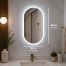 Espelho Wave & Oval LED Premium