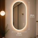 Espelho Wave & Oval LED Premium