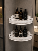 Kit Organizador Premium para Banheiro – Sem Furação | Louzing